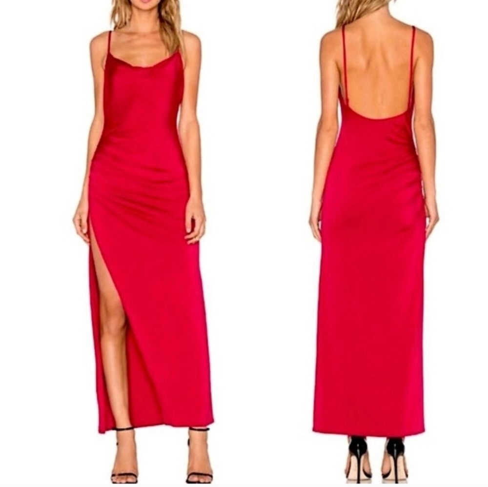NBD TAKE IT ALL MAXI DRESS XS - Picture 10 of 11